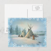 TIPI CAMP SQUAW door SHARON SHARPE Briefkaart (Voorkant / Achterkant)