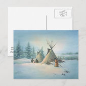 TIPI CAMP SQUAW door SHARON SHARPE Briefkaart (Voorkant / Achterkant)