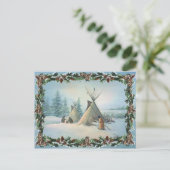 TIPI CAMP SQUAW door SHARON SHARPE Briefkaart (Staand voorkant)