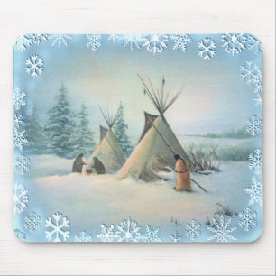TIPI CAMP SQUAW door SHARON SHARPE Muismat