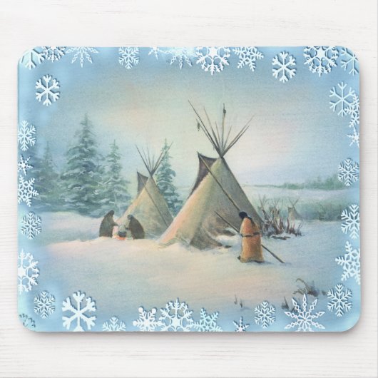 TIPI CAMP SQUAW door SHARON SHARPE Muismat (Voorkant)