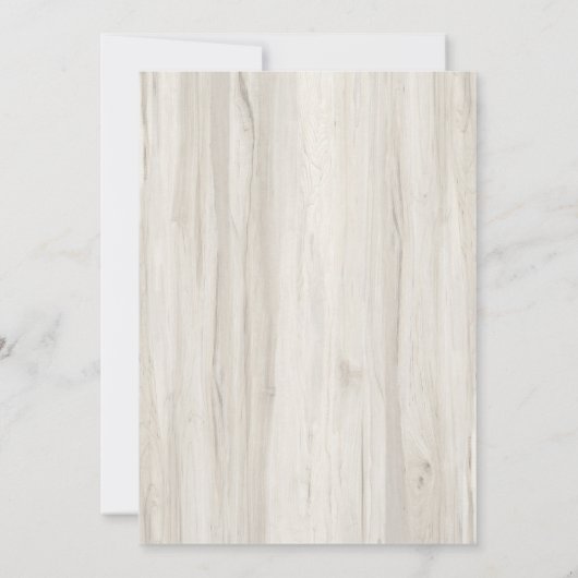 Tipi kampeer verjaardagsfeest uitnodiging (Achterkant)