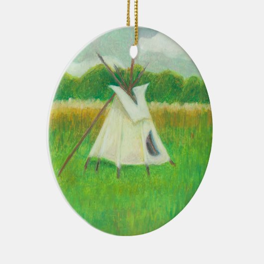 Tipi Keramisch Ornament (Rechts)