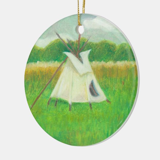 Tipi Keramisch Ornament (Links)