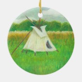 Tipi Keramisch Ornament (Achterkant)