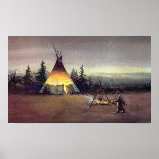 TIPI LIGHTS VAN SHARON SHARPE POSTER (Voorkant)