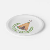 Tipi Papieren Bordje (Gekanteld)