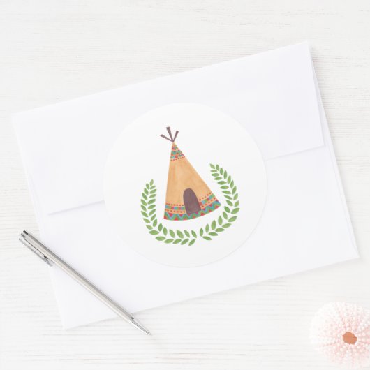 tipi ronde sticker (Envelop)