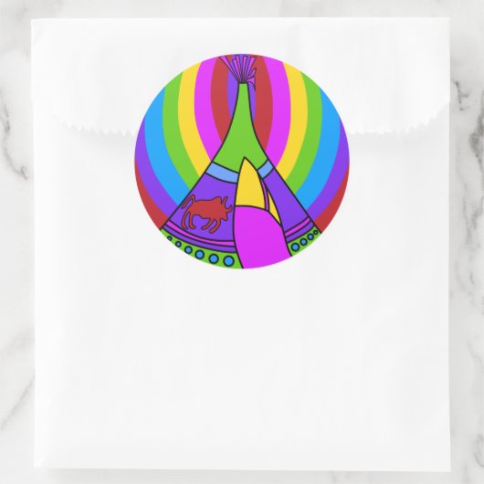 Tipi Tijdreis Sticker (Tas)