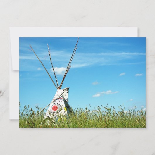 Tipi Uitnodiging (Voorkant)