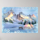 TIPI WINTER APPALOOSA DOOR SHARON SHARPE POSTER (Voorkant)