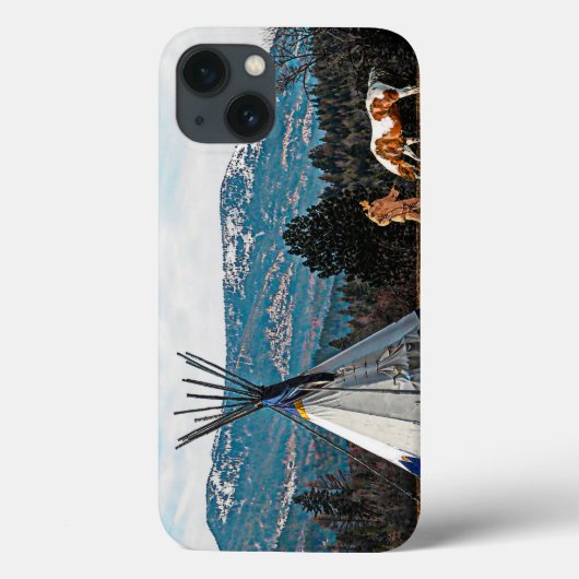 Tipi - Winterkamp Case-Mate iPhone Case (Achterkant)