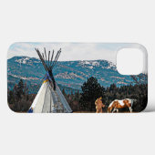 Tipi - Winterkamp Case-Mate iPhone Case (Achterkant (horizontaal))