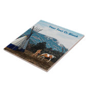 Tipi - Winterkamp Tegeltje (Zijkant)