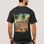  tipo chapa PUERTO DE TELA T-shirt (Achterkant)
