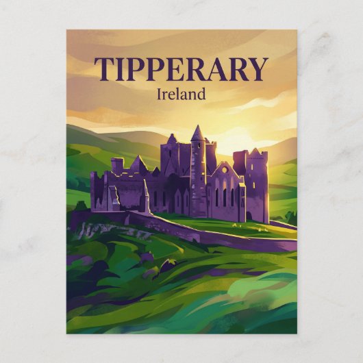 Tipperary Ierland Briefkaart (Voorkant)