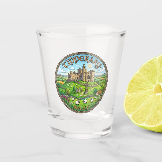 Tipperary Ierland Shot Glas (Voorkant)