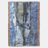 Tipping Point - Schaats-boarder buitensport Deken (Voorkant Verticaal)