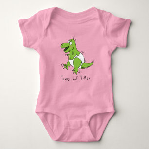 Tippy Lil T-rex Baby Dinosaur Baby Kinder Bodysuit