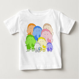Tippy Toes Elephant Herd T-shirt