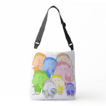 Tippy Toes Olifant Crossbody Bag