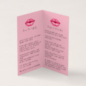 Tips en tricks Lipsense Distributor Visitekaartje (Binnen)