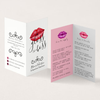 Tips en tricks Lipsense Distributor Visitekaartje