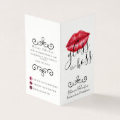 Tips en tricks Lipsense Distributor Visitekaartje (Buitenkant)