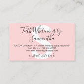 Tips-instructies voor het testen van witwerk na te visitekaartje (Voorkant)