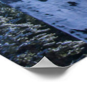 Tips omhoog // Skilift Riding Blue Mountain Poster (Hoek)