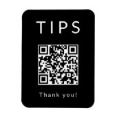 Tips QR-code Magneet (Verticaal)