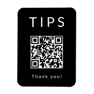 Tips QR-code Magneet