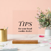 Tips-teken Acryl Bord (Huwelijk)