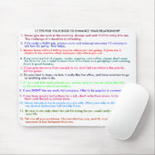 TIPS VOOR BOSS OM RELATIE-muispad TE VERBETEREN Muismat (Met muis)