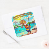 Tips voor een leuke Geviste ervaring Vierkante Sticker (Envelop)