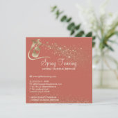 Tips voor nazorg na een spray tan Bronze Sun Kaart (Staand voorkant)