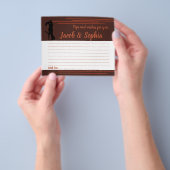 Tips voor vrijgezellenfeesten en wensen voor een p flyer (Hand)