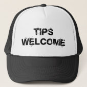Tips - Welkom Trucker Pet (Voorkant)