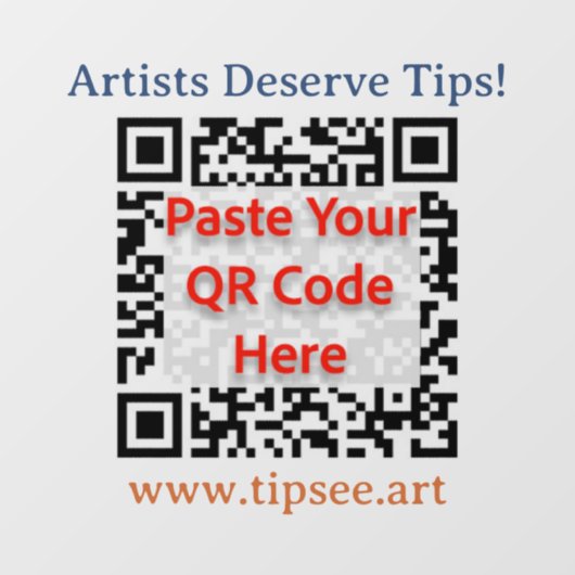 TipSee Lid Venster Decal (transparant) (Vel)
