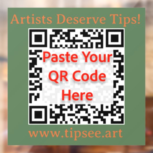 TipSee Lidraam Sticker (groen) (Vel 2)