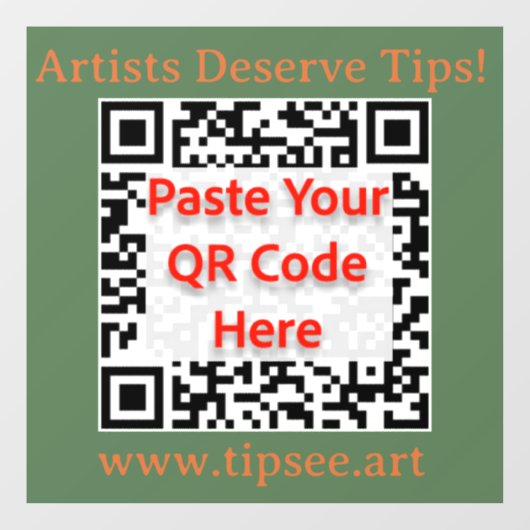 TipSee Lidraam Sticker (groen) (Vel)