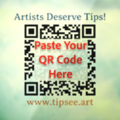 TipSee Member Window Cling Decal (transparent) (Vel 3)