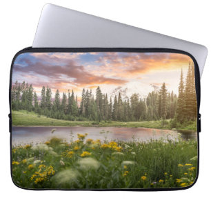 Tipsoo Lake of Mt. Rainier Laptop Sleeve