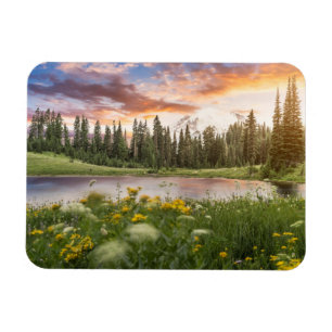 Tipsoo Lake of Mt. Rainier Magneet