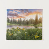 Tipsoo Lake of Mt. Rainier Wandkleed (Voorkant (horizontaal))