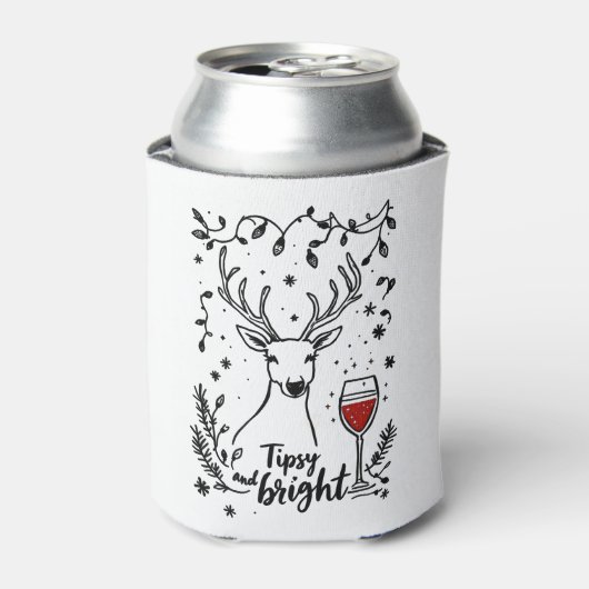 Tipsy and Bright Deer Blikjeskoeler (Blikje Voorkant)