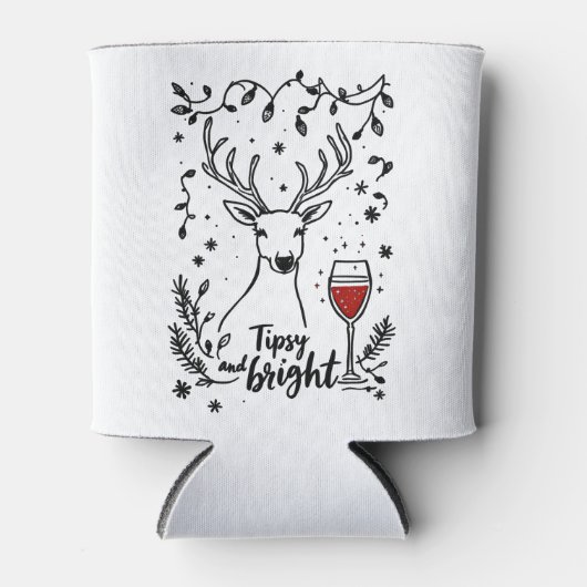 Tipsy and Bright Deer  Blikjeskoeler (Voorkant)