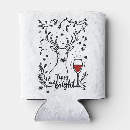 Tipsy and Bright Deer  Blikjeskoeler (Achterkant)