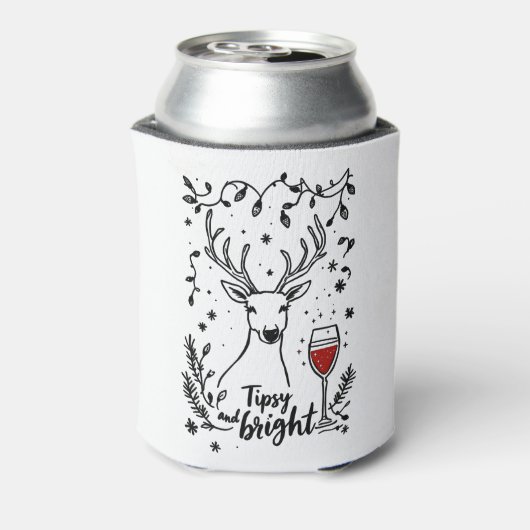 Tipsy and Bright Deer Blikjeskoeler (Blikje Achterkant)