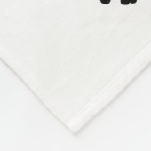 Tipsy and Bright Deer  Fleece Deken (Hoek)